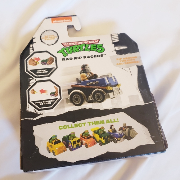 Nickelodeon TMNT Rad Rip Racers Casey Jones Vehicle - Picture 2 of 2